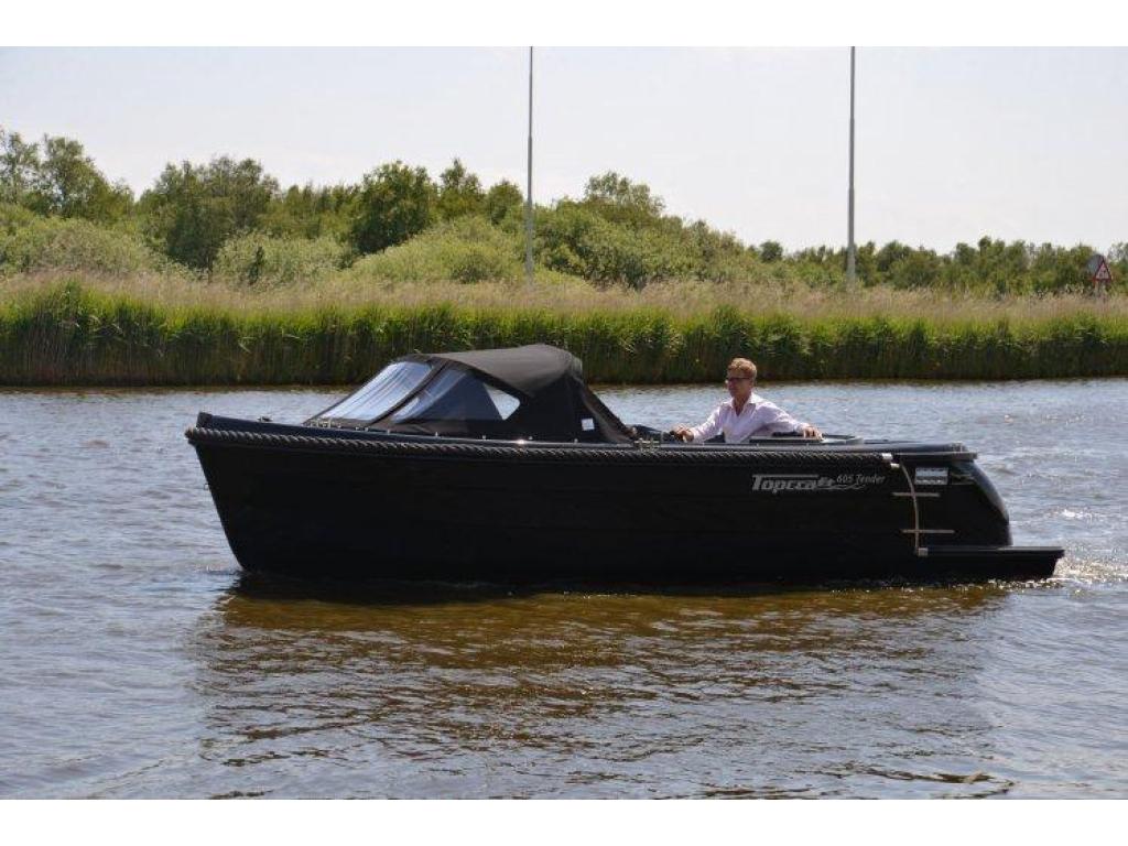 Topcraft 605 met Honda 20PK -Vaarklaar model-, Niet ingevuld, 10 tot 30 pk, 6 meter of meer, Niet ingevuld