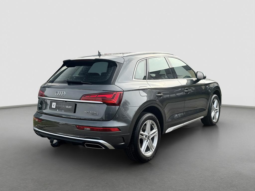Audi Q5 50 TFSI e S-line | SOH 99%| Trekhaak | Sfeer | Matri, Automaat, 14 kWh, Gebruikt, 4 cilinders
