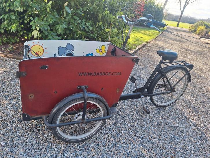Babboe big bakfiets, Fietsen en Brommers, Fietsen | Bakfietsen, Gebruikt, 4 kinderen of meer, Ophalen