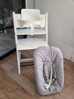 Mooie Stokke Tripp Trapp stoel incl Babyset en Newbornset, Ophalen, Zo goed als nieuw, Stoel(en)