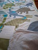 Dino Dekbedovertrek + onderhoeslaken als nieuw samen €14.50, Overige kleuren, Dekbedovertrek, Ophalen of Verzenden, Zo goed als nieuw