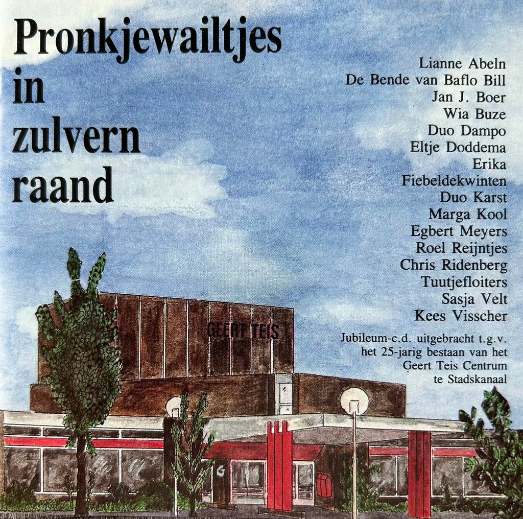 Pronkjewailtjes in zulvern raand - groningen dialect, Ophalen of Verzenden, Zo goed als nieuw, Streekmuziek