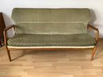 vintage teak eiken 3 zits bank Bovenkamp, Madsen  1964, Ophalen, Gebruikt, Minder dan 75 cm, 150 tot 200 cm