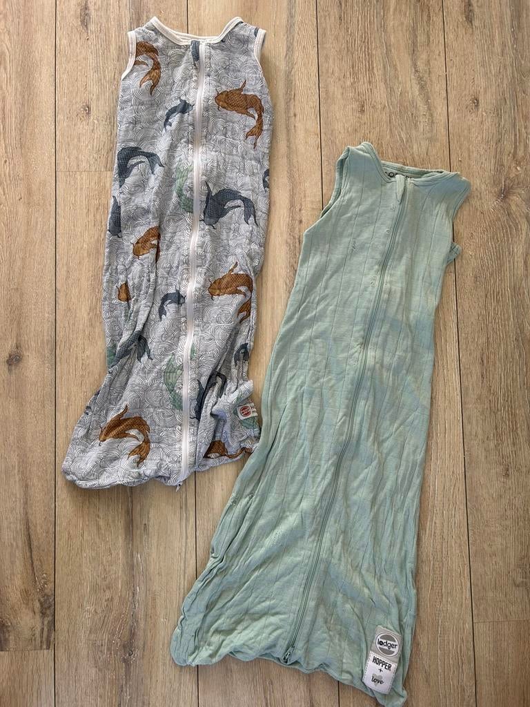 2x Lodger zomer slaapzak, Kinderen en Baby's, Dekens, Slaapzakjes en Inbakerproducten, Verzenden, Zo goed als nieuw, 70 tot 85 cm