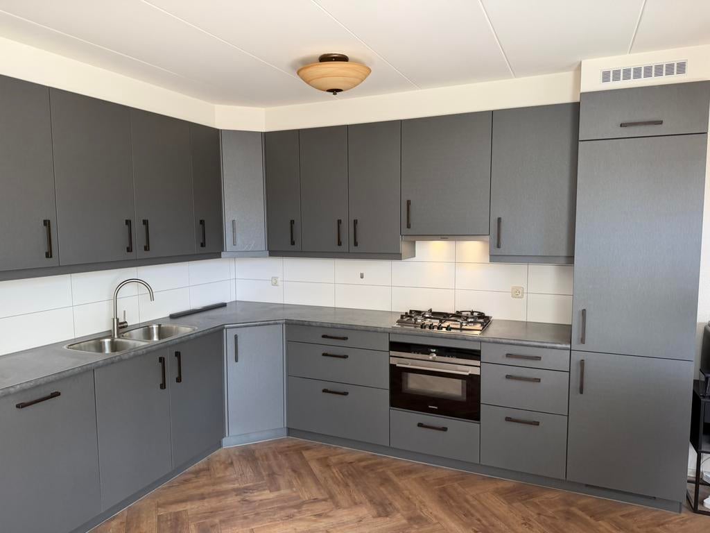 Ballerina keuken zgan compleet gedemonteerd ut 2023, Wit, Hoekkeuken, Ophalen of Verzenden, Zo goed als nieuw