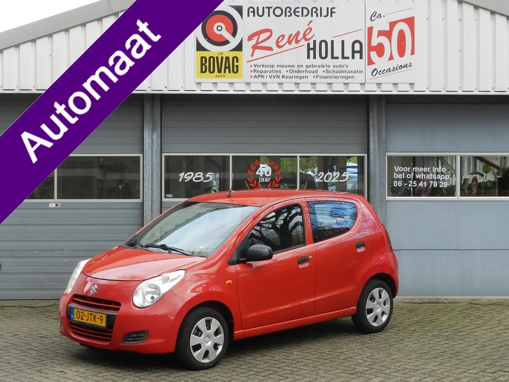 Suzuki Alto 1.0 5Deurs Automaat Comfort (bj 2009), Euro 5, Stof, Gebruikt, Origineel Nederlands