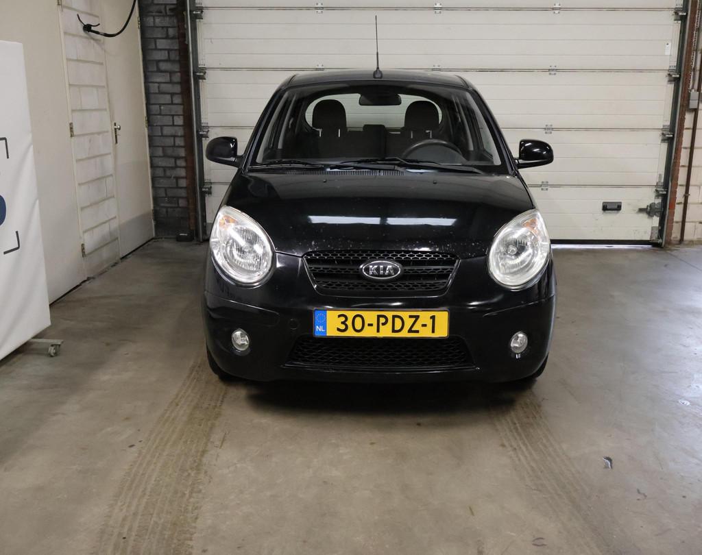 Kia Picanto 1.0 Seven 1e eigenaar NAP Airco 07-26 APK, Auto's, Kia, Euro 5, Stof, 4 cilinders, Zwart