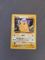 1999 base set 58/102 pikachu, Ophalen of Verzenden, Gebruikt, Losse kaart