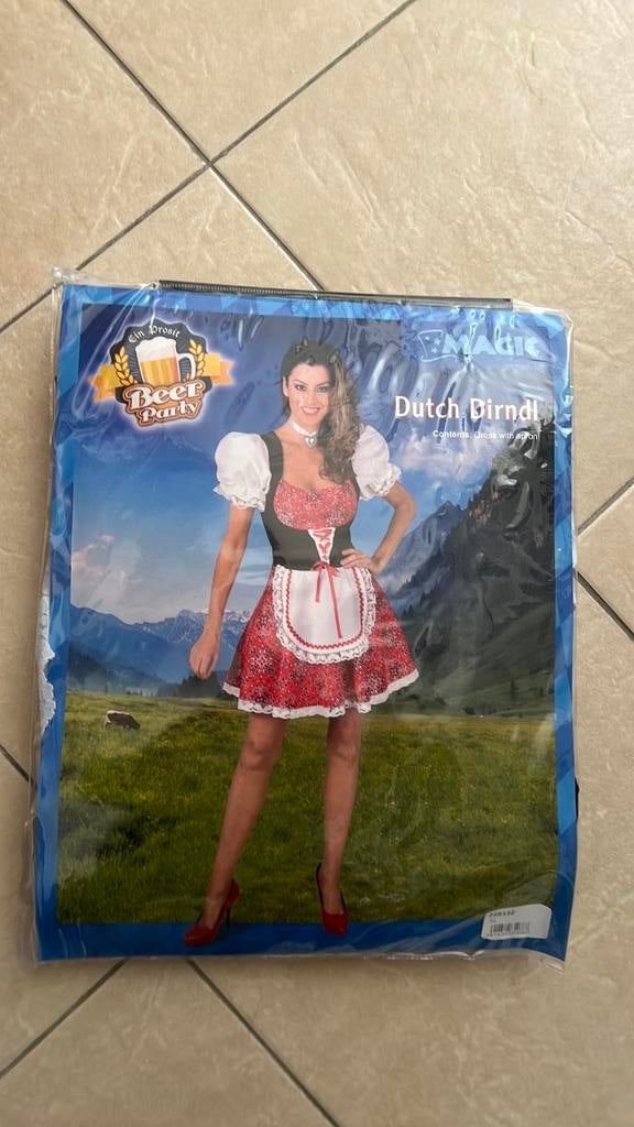 Dutch xl dirndl nieuw, Ophalen of Verzenden, Zo goed als nieuw, Maat 46/48 (XL) of groter, Overige thema's