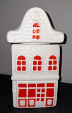 Koekjespot snoepjespot grachtenpand postcodeloterij, Ophalen, Overige materialen, Pot, Bus of Blik