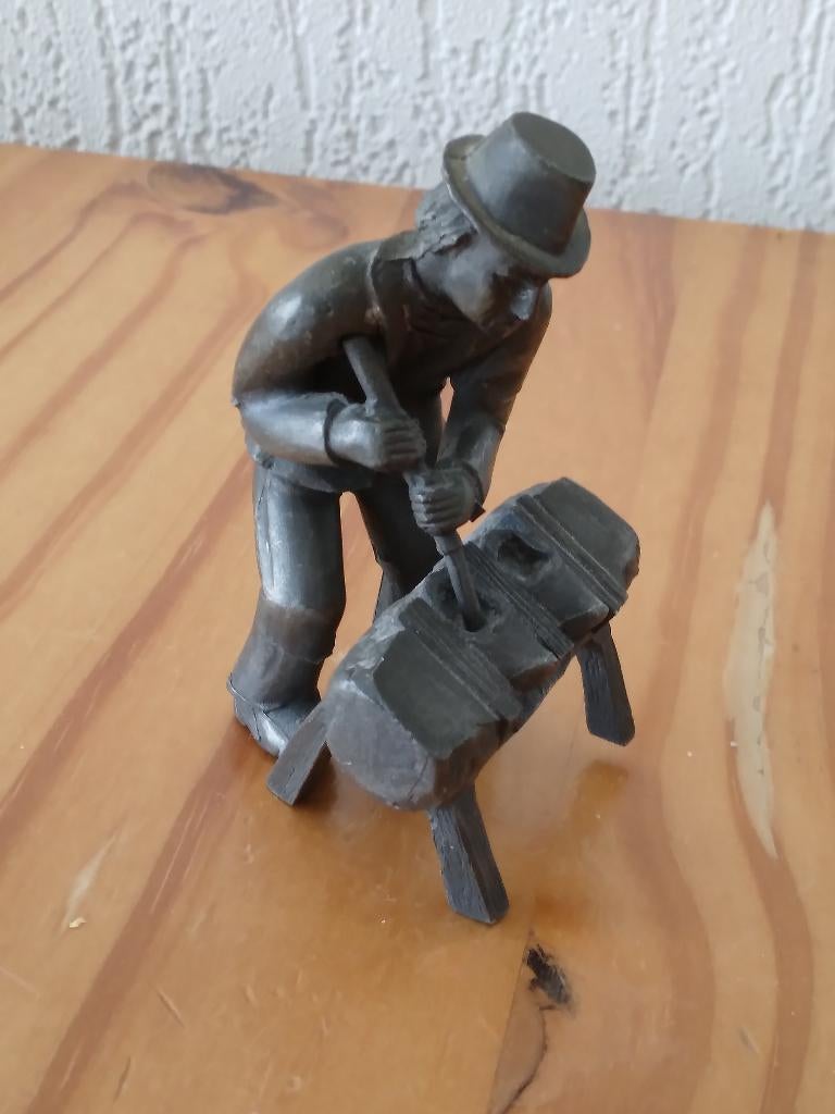 tin klompenmaker oude ambachten, Ophalen of Verzenden