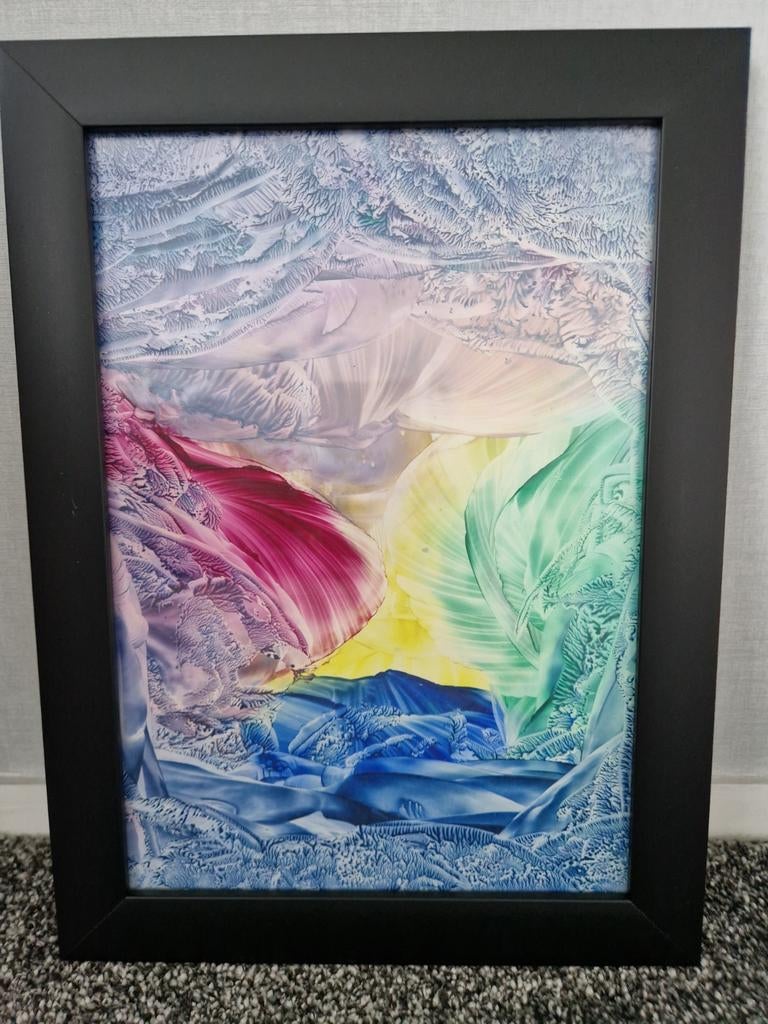 Bijenwas schilderij, Ophalen, Metaal of Aluminium, Minder dan 50 cm