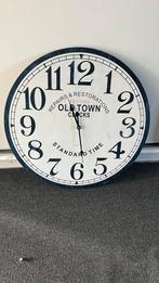 Grote Wandklok "Old Town Clocks" - Vintage Stijl, Ophalen, Gebruikt, Analoog, Wandklok