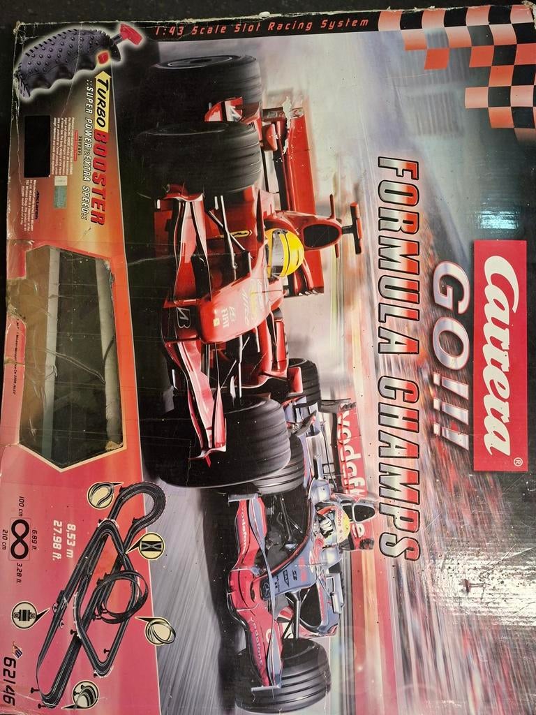 Carrera GO!!! Formula Champs racebaan, Ophalen, Carrera, Elektrisch, Racebaan