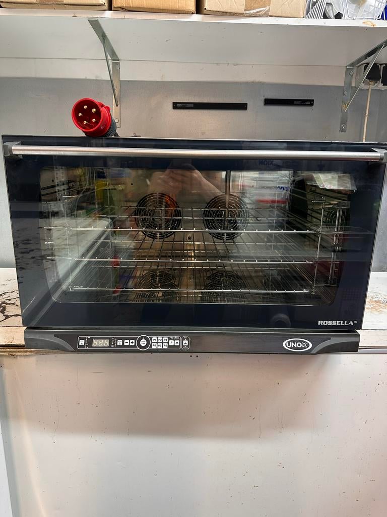Unox Rosella 2.0 dual motor, werkend te zien, Witgoed en Apparatuur, Ovens, Ophalen, Minder dan 45 cm, Gebruikt, Oven