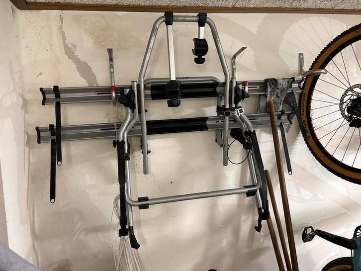 Thule fietsendrager voor achterklep, Auto diversen, Fietsendragers, Gebruikt, Achterklepdrager, 2 fietsen, Ophalen of Verzenden