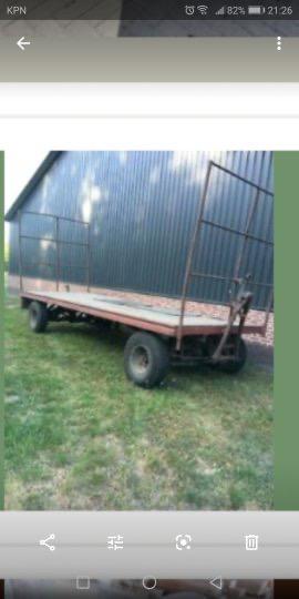 Landbouw wagen, Ophalen, Gebruikt