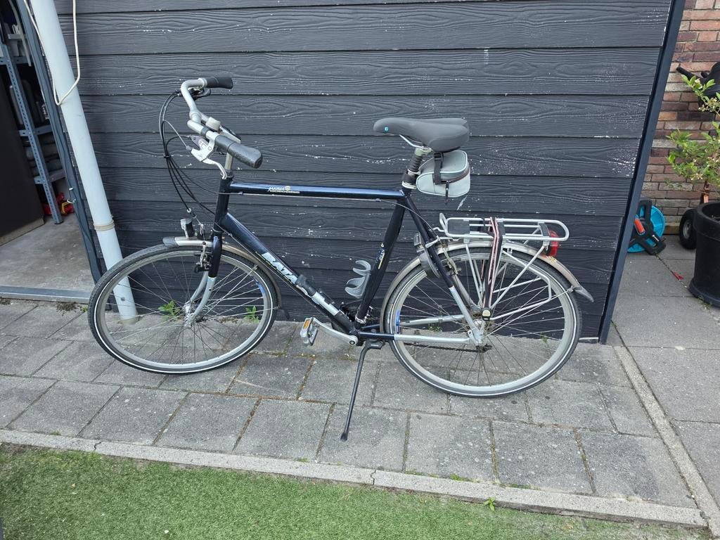 Batavus Jakima Herenfiets - 18 versnellingen, framemaat 65, Fietsen en Brommers, Gebruikt, Velgrem, Versnellingen, Batavus