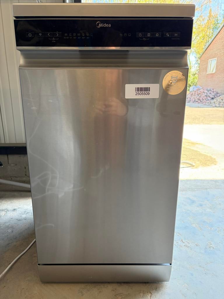 Midea Vaatwasser WIFI - Zo goed als nieuw, Witgoed en Apparatuur, Ophalen, 60 cm of meer, Zo goed als nieuw, Energieklasse A of zuiniger