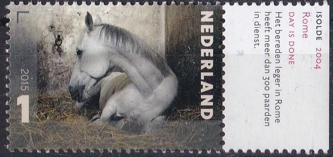 Charlotte Dumas – Isolde, liggend paard – MNH – NVPH 3332, Verzenden, Na 1940, Postfris
