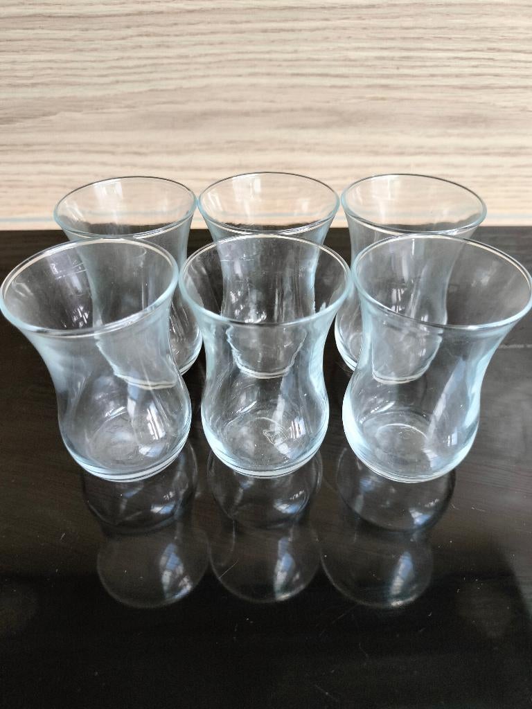 Turkse theeglaasjes, Ophalen of Verzenden, Zo goed als nieuw, Overige typen