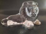 Leeuw van massief glas ~ vintage ~, Verzamelen, Ophalen of Verzenden, Zo goed als nieuw, Dier