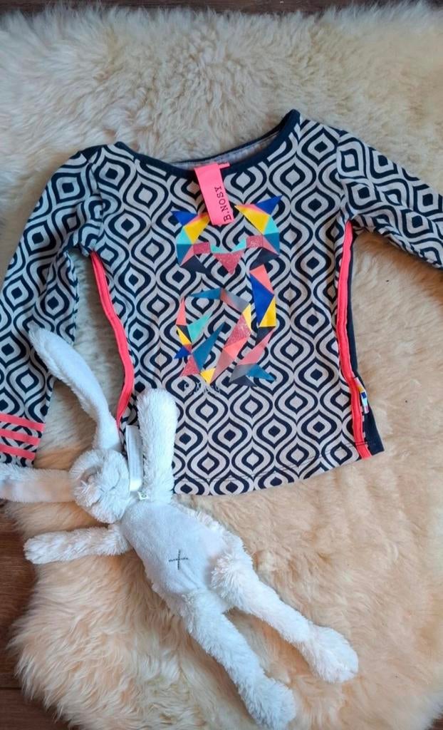 B Nosy - Een vrolijk lang shirt - Maat 86/92, Kinderen en Baby's, Babykleding | Maat 86, Ophalen of Verzenden, Meisje, Shirtje of Longsleeve