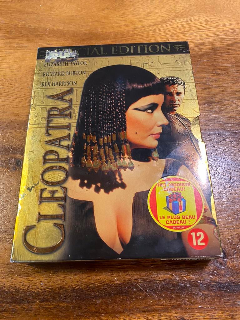 Cleopatra,Special Edition,Elizabeth Taylor,Richard Burton, Ophalen of Verzenden, 1940 tot 1960, Zo goed als nieuw