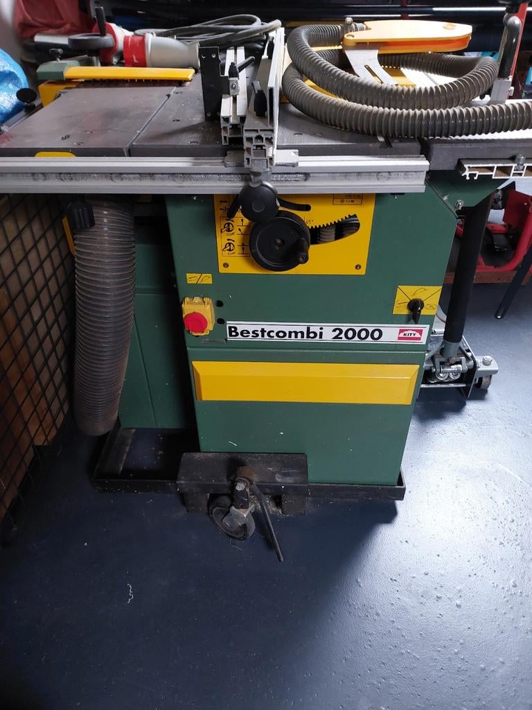Kity bestcombi 2000 Combinatiemachine., Ophalen, Gebruikt, Cirkelzaag, 70 mm of meer