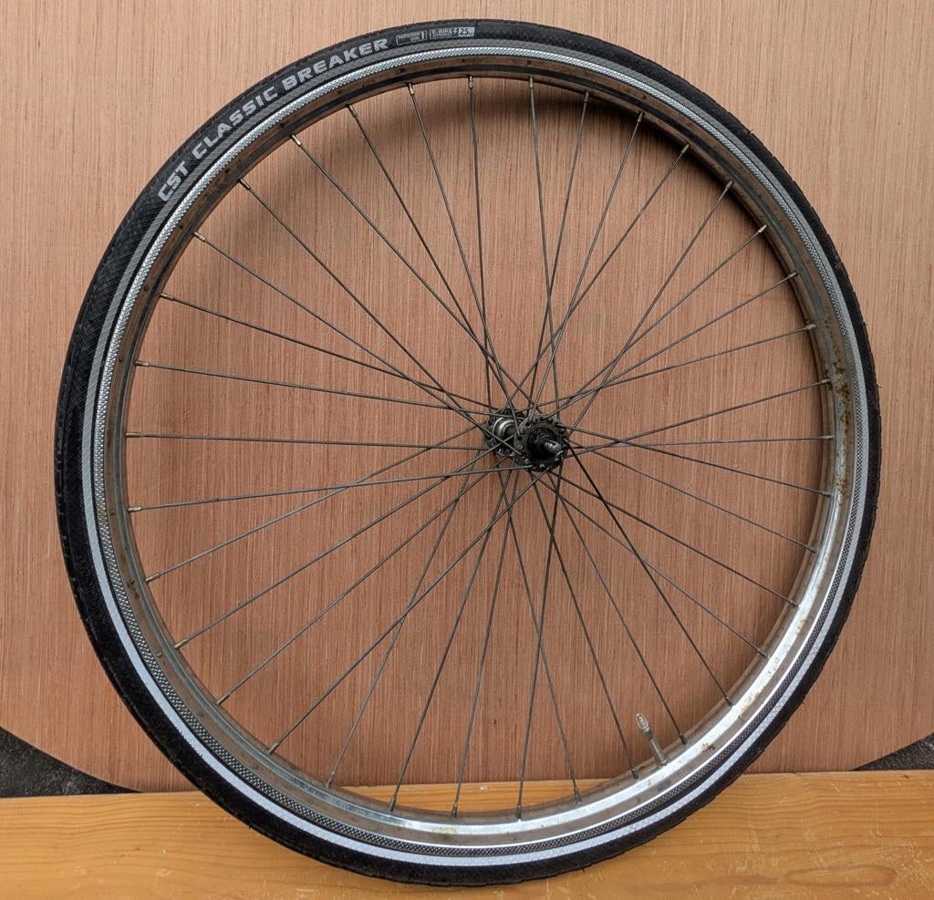 Fietswiel 26 inch, Ophalen