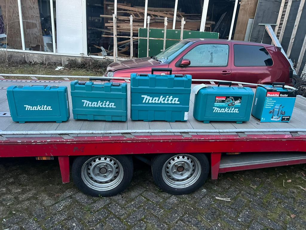 Nieuwe Makita milwaukee dewalt keyang lege koffers kisten, Ophalen of Verzenden, Nieuw