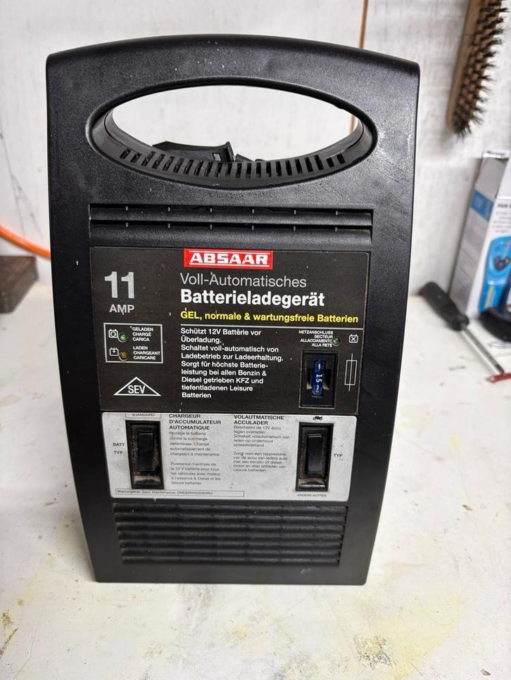 Absaar Acculader Druppellader 11 Ampere Volautomatisch, Auto-onderdelen, Accu's en Toebehoren, Universele onderdelen, Gebruikt
