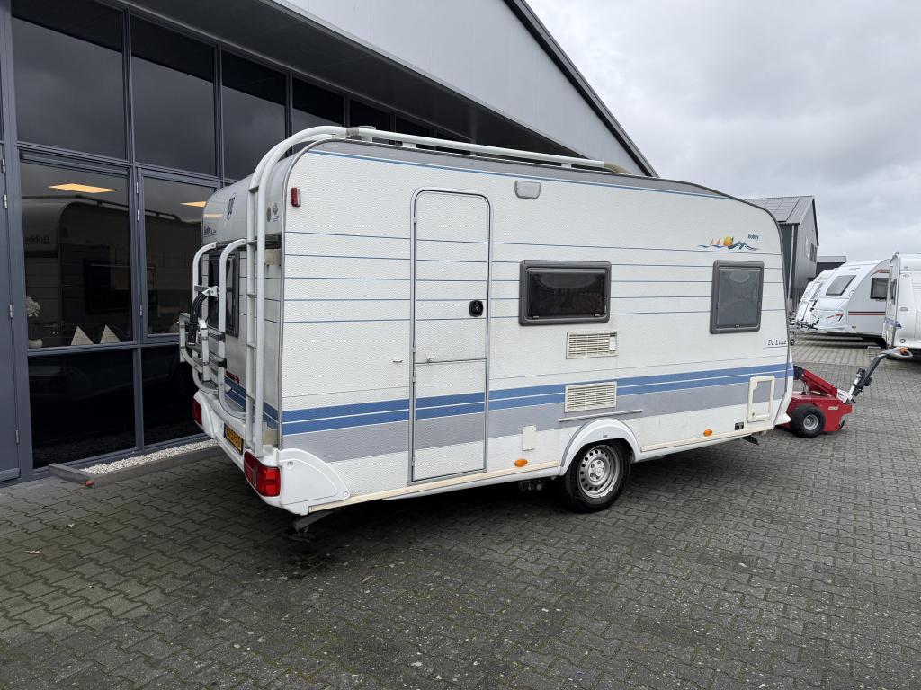 Hobby De Luxe 440 SFE Fransbed 230cm + Zit + WC #netjes#, Hobby, Schokbreker, Bedrijf, Treinzit