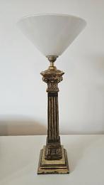 Tafel lamp Victoriaans, Gebruikt, Victoriaans, Ophalen of Verzenden, Glas