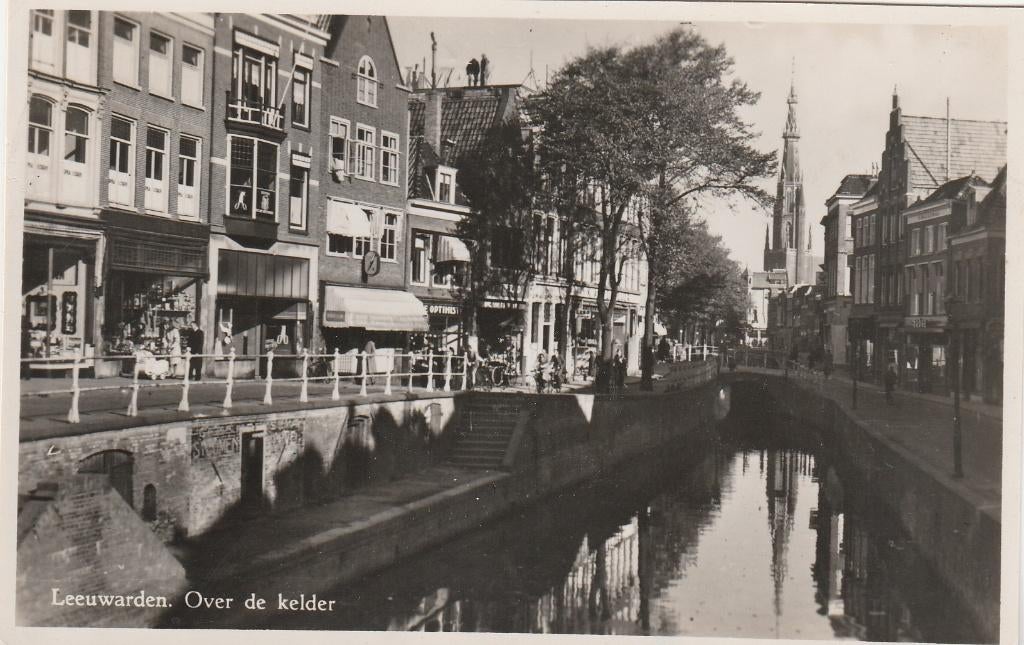 leeuwarden- over de kelder, Ophalen of Verzenden, Voor 1920, Friesland