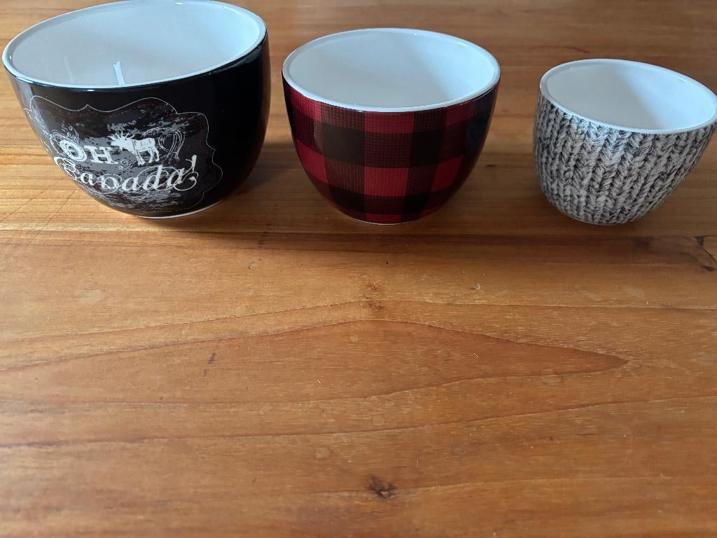 3x nieuwe schalen, Huis en Inrichting, Keuken | Servies, Ophalen, Keramiek, Nieuw, Schaal of Schalen