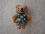 Broche in de vorm van een vrolijk beertje, Overige materialen, Overige kleuren, Minder dan 4 cm, Ophalen of Verzenden