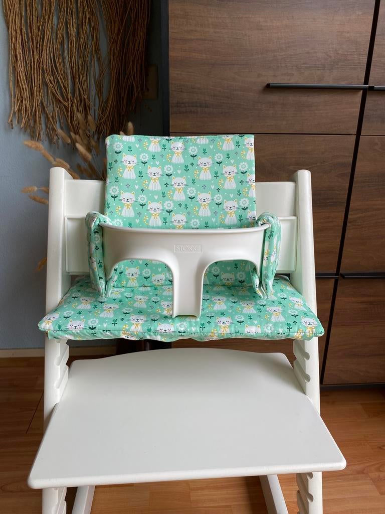 Katjes kussenset voor kinderstoel stokke tripp trapp, Kinderen en Baby's, Kinderstoelen, Ophalen of Verzenden, Nieuw, Meegroeistoel