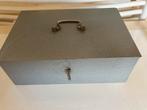 Geldkluis kist grijs, Ophalen of Verzenden, Zo goed als nieuw, 50 tot 100 cm, Minder dan 50 cm