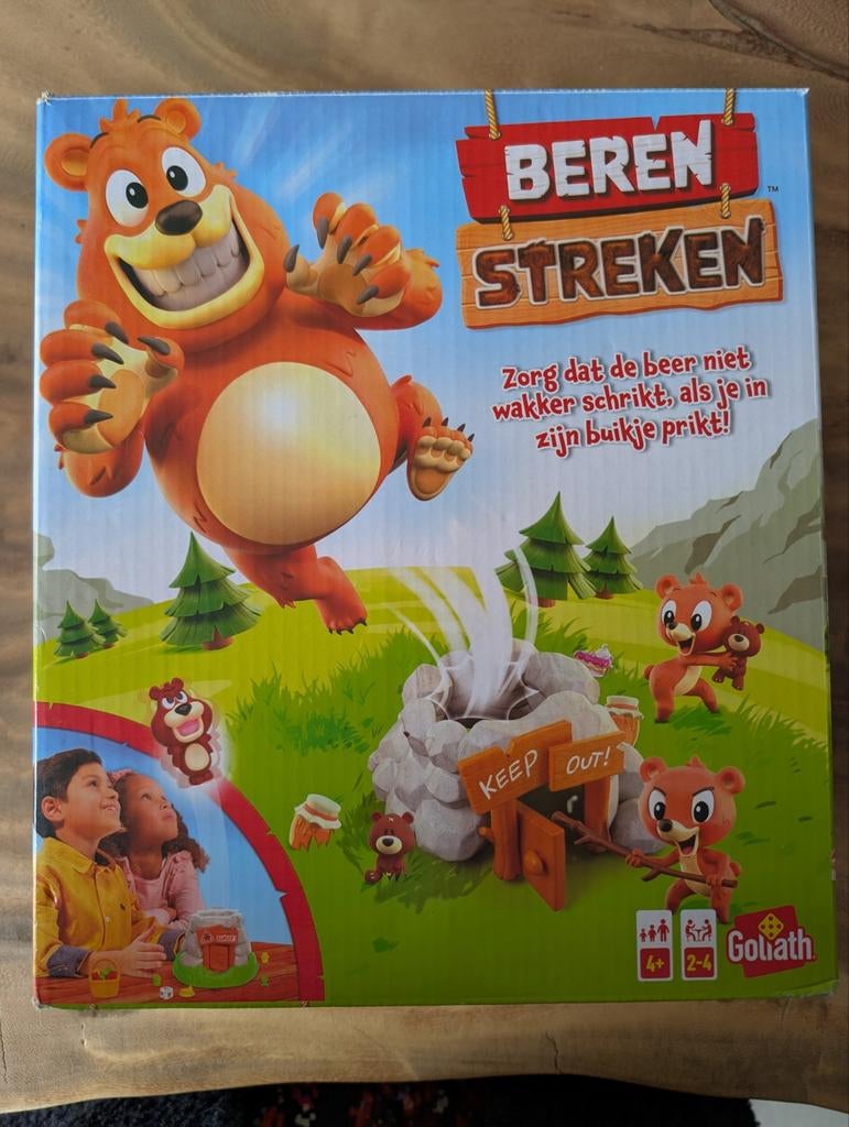 Berenstreken Goliath, Een of twee spelers, Ophalen of Verzenden, Gebruikt, Goliath