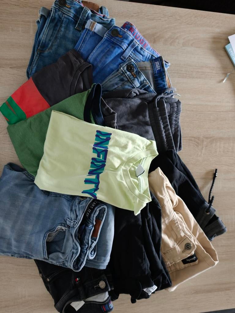 Kledingpakket jongens maat 158, Kinderen en Baby's, Kinderkleding | Maat 158, Ophalen of Verzenden, Gebruikt, Jongen, Broek