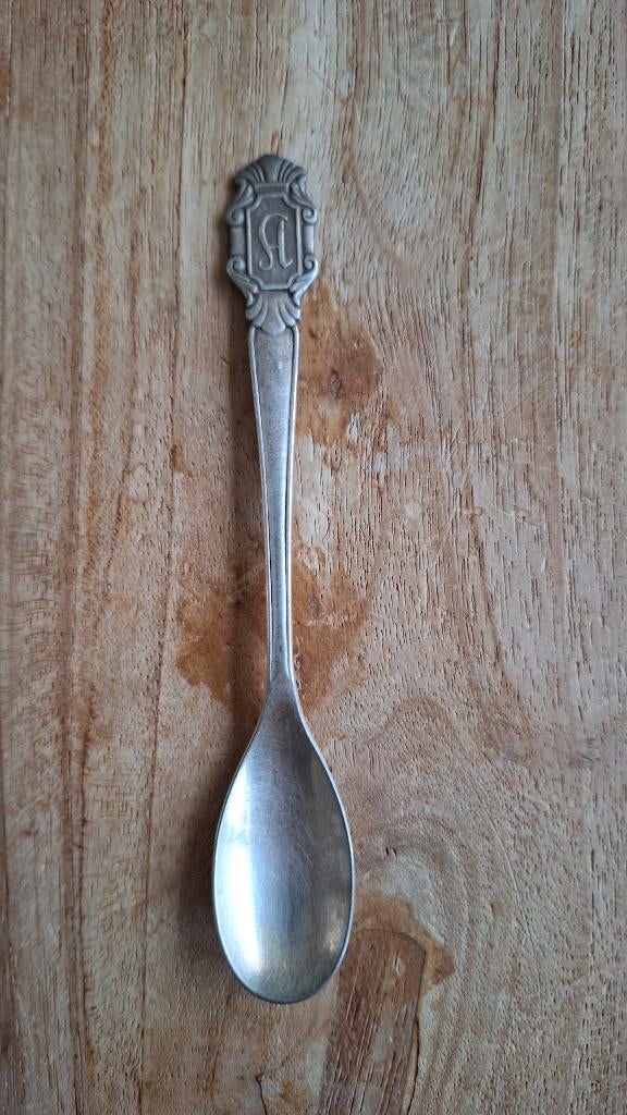 theelepel Gero met letter A, Ophalen of Verzenden