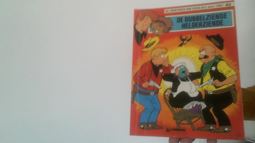 chick bill nr 43 de dubbelziende helderziende lombard 1979, Eén stripboek, Ophalen of Verzenden, Zo goed als nieuw