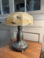 Vintage Art Nouveau of Art Deco stijl tafellamp, Ophalen of Verzenden