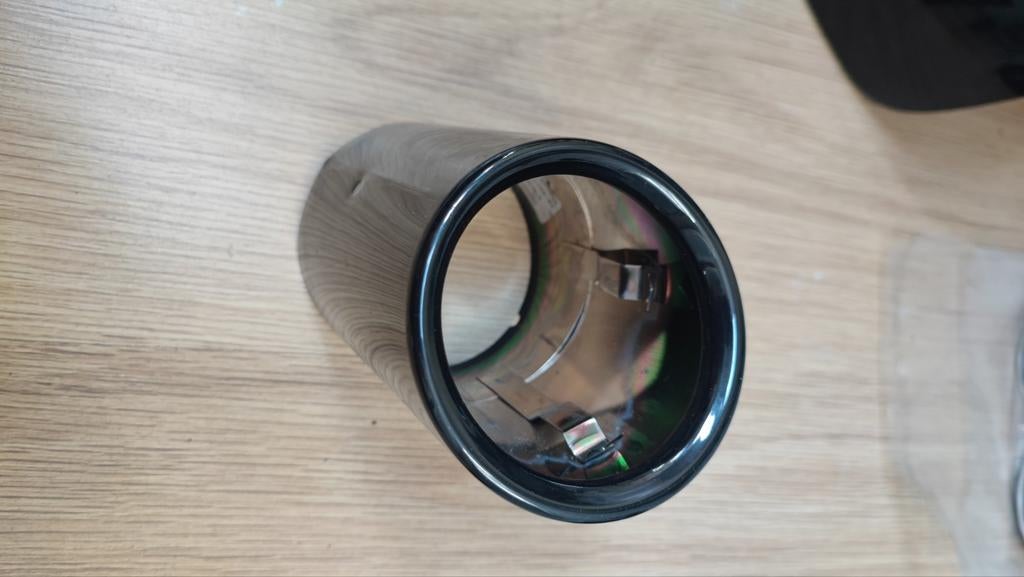 BMW uitlaat sierstuk zwart, Auto-onderdelen, Ophalen of Verzenden, Gebruikt, BMW