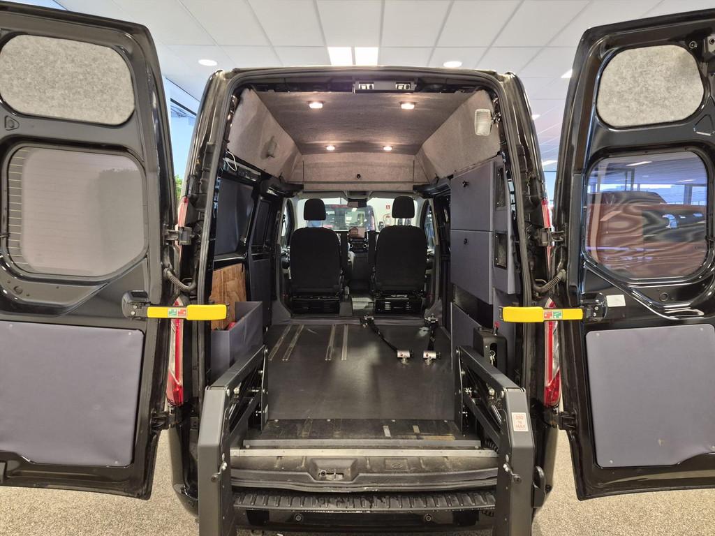 Ford Transit Custom L2H2 Rolstoelbus Automaat (airco), Auto's, Automaat, 12 maanden, Stof, 4 cilinders