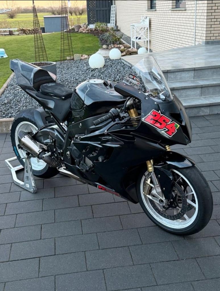 Bmw S1000RR circuit 2010, 4 cilinders, Motorrijbewijs A, Gebruikt, Super Sport