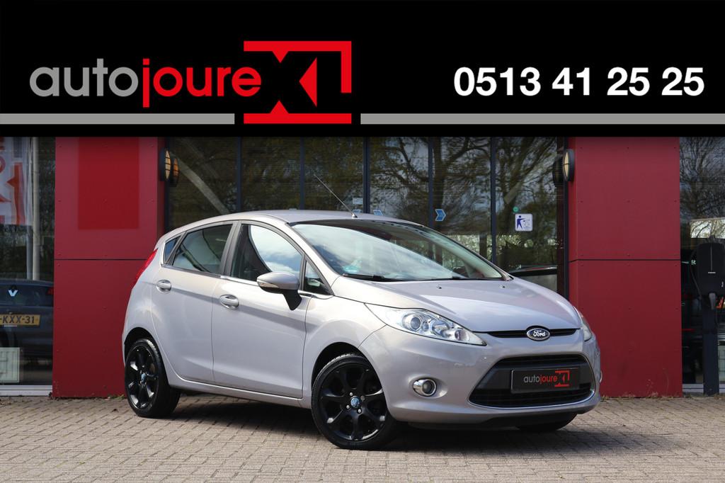 Ford Fiesta 5drs. 1.4 Titanium | Origineel NL | Climate Cont, Auto's, Euro 5, Stof, Zwart, Origineel Nederlands