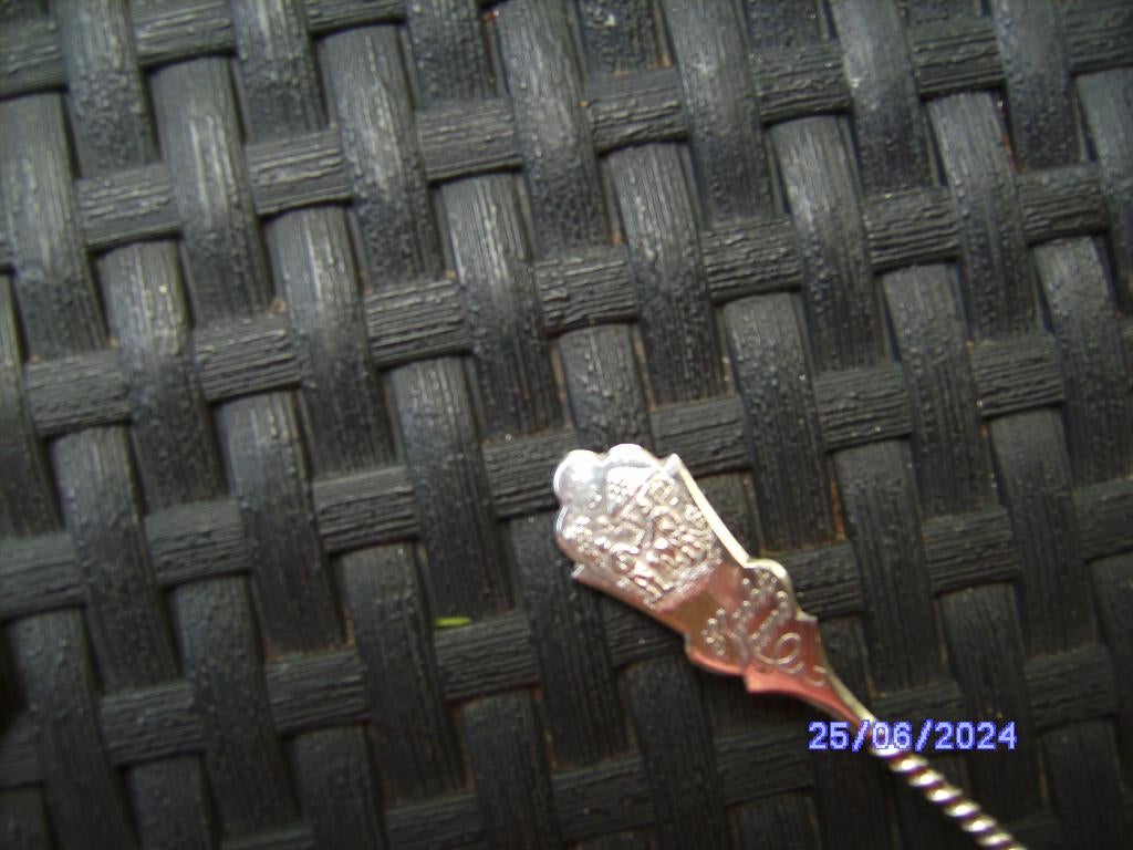 Lepeltje SLACHTMAAND afbeelding 2 x boer verkoop koe novembe, Ophalen of Verzenden, Zo goed als nieuw