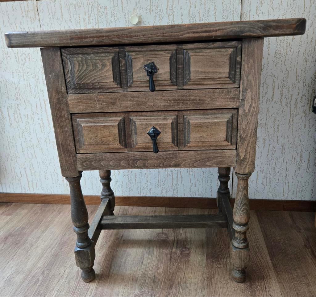 Vintage spaans kastje, Ophalen, Gebruikt, 50 tot 100 cm, Minder dan 100 cm